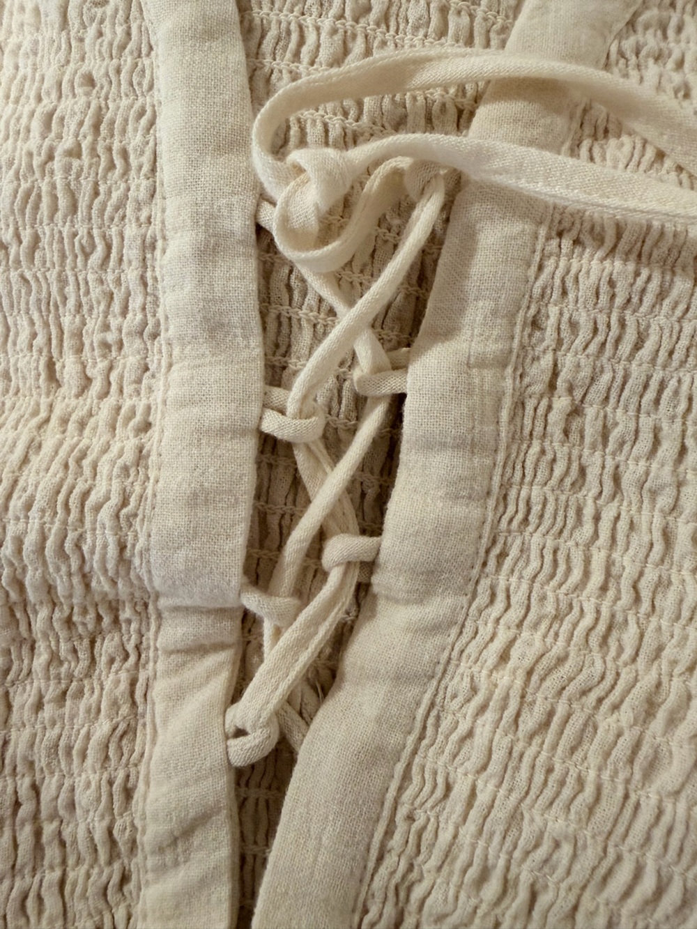 Free People Cream Long Sleeve Maxi Dress - Picture 10 of 10